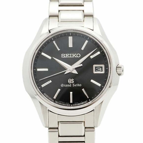 Seiko Grand SBGV015 9F82-0AD0 Black Dial Men's Watch